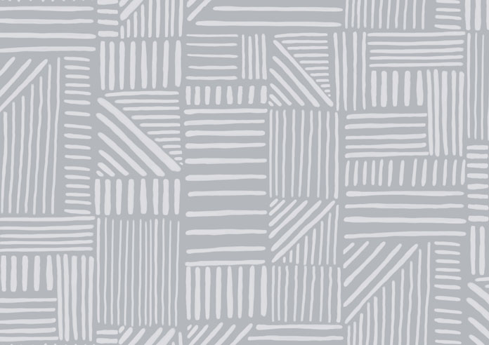 Irregular Tiles, Classic Grey - Roller Blind - Image 6